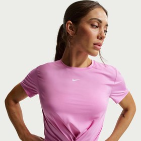 Resim Nike One Classic Kadın Pembe Tişört (HJ1054-503) 