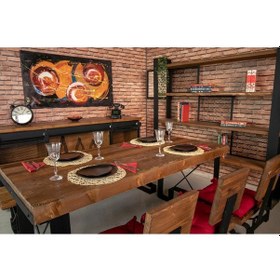 Resim Masif Ahşap Sandalye (333286060) 