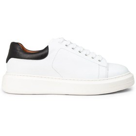 Resim Deery Erkek Hakiki Deri Beyaz Sneaker Ayakkabı 