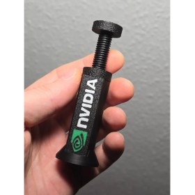 Resim 3D Bakkal Ekran Kartı Destek Aparatı, Ekran Kartı Tutucu, Nvidia Siyah Gpu Support 