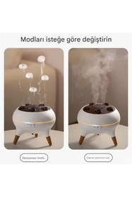 Resim Protonust 250 Ml Denizanası Hava Nemlendirici, LED Işık, Uzaktan kumanda, sis halkalı difüzör nemlendirici 