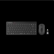 Resim Teknoteg - A4 Tech Fg2200 Aır2 2.4 Siyah Qmini Fn-mm Kablosuz Sessiz Set Diğer 