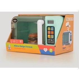 Resim Dokunmatik Ekranlı Işıklı Ve Sesli Oyuncak Mikrodalga Fırın - Lc-30994 