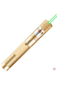 Resim Laser Point Lazer 303 Şarjlı Güçlü Lazer Kalem + Şarj Aparatı - Gold 