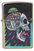 Resim Zippo Çakmak Mushroom Skull 