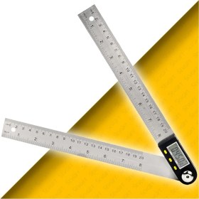 Resim Normadia Dijital Açı Ölçer 20CM, Hassas ve Kullanışlı, Profesyonel ve Dayanıklı 
