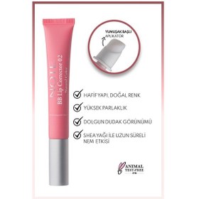 Resim Note Cosmetique Bb Lip Corrector Renk Eşitleyici Ve Nemlendirici Dudak Parlatıcısı - 02 - Pembe 