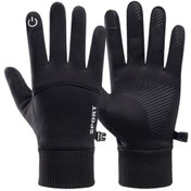 Resim icafilas Motosiklet-kayak Eldiveni Su Kaydırma-soğuk Geçirmez Dokunmatik Parmak 