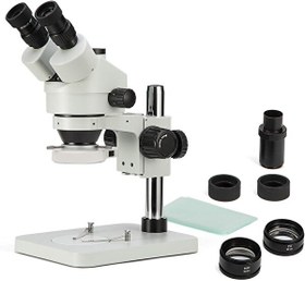 Resim Swift Dijital Profesyonel Trinoküler Stereo Zoom Mikroskop 