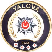 Resim ÇUKUROVA ÜTÜ YALOVA P o l i s Kol Arması 3D Plastik TPU, Yeni Tip, Cırtlı, Standart Ölçü, 1.sınıf Kalite 