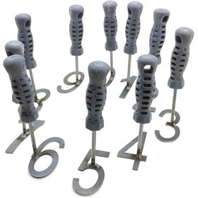 Resim Küçükbaş Kuzu Oğlak Numara Damga Seti 