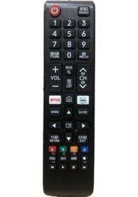 Resim Samsung Uyumlu Qe-55Q60 Smart 4K Led Tv Kumandası Netflix 