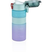 Resim Vagonlife Çocuk Su Matarası Mor 600 ml 