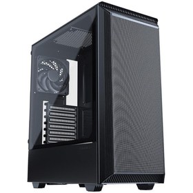 Resim Phanteks Eclipse P300A Mesh Ön Panel, Temperli Cam, Mid Tower Gaming Oyuncu Bilgisayar Kasası - Saten Siyah Phanteks