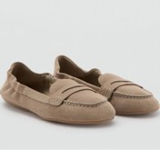 Resim MANGO Süet penny makosen 