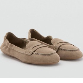 Resim MANGO Süet penny makosen 