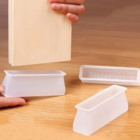 Resim 4 Adet Silikon Mobilya Ayak Kapakları – Dayanıklı, Kaymaz Sandalye & Yatak Ayak Koruyucuları, Gürültü Azaltıcı Zemin Koruyucuları, Ev Güvenliği için Şeffaf Plastik Tasarım, Mobilya Kararlılığı|Esnek Uyum|Dayanıklı Silikon, Sandalye Ayak Zemin Koruyucuları 
