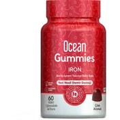 Resim Ocean Gummies Demir Çiğnenebilir Jel Form 60 Adet 