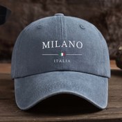 Resim Erkekler & Kadınlar için İtalyan Bayrağı Baskılı Beyzbol Şapkası - Milano İtalya Tasarımlı Ayarlanabilir Snapback Şapka, Nefes Alabilen Altı Panelli Dış Mekan Balıkçı Kepi, Trendy Şehir Stili, Dayanıklı Başlık 