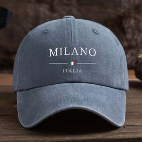 Resim Erkekler & Kadınlar için İtalyan Bayrağı Baskılı Beyzbol Şapkası - Milano İtalya Tasarımlı Ayarlanabilir Snapback Şapka, Nefes Alabilen Altı Panelli Dış Mekan Balıkçı Kepi, Trendy Şehir Stili, Dayanıklı Başlık 