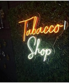 Resim dekoraven Tobacco Shop Neon Led Tabela, tbc 