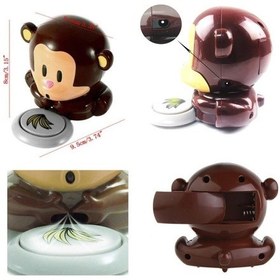 Resim Maymun Figürlü Hava Üfleyen Pratik Kolay Hızlı Oje Kurutucu 