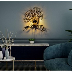 Resim Shd Metal Motifli Ambiyans Aplik Renkli 