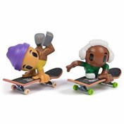 Resim Tech Deck SK8 Crew Figürlü Parmak Kaykayı 2’li Set 3 