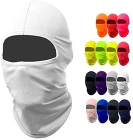 Resim OcioDual Kar maskesi, beyaz, motosiklet, snowboard, açık hava sporları, yüz maskesi, kayak maskesi, yüz maskesi, fırtına şapkası, motosiklet maskesi, ince ve nefes alabilir bisiklet maskesi 