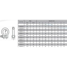 Resim M12 Omega Zincir Kilidi 1/2 ( 2 Adet ) 