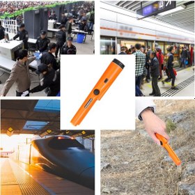 Resim Xindoker Gp-pointer El Tipi Taşınabilir Metal Dedektörü, Altın Gümüş Para Bulma Cihazı, Pil Dahil Değil, Siyah 