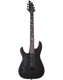 Resim Schecter Damien-6 Solak Elektro Gitar Satin Black 