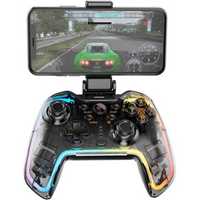 Resim Gamenote G158bt Pro Transparan Rgb Gamepad Havit