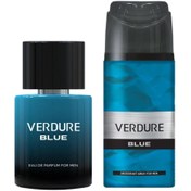 Resim Pereja Verdure Blue Edt 100 ml + Deodorant Erkek Parfüm Seti 