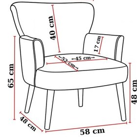 Resim Azra Mobilya Kiremit Babyface Kumaş Çay Seti Koltuk Takımı 2 Berjer + 1 İkili, Modern, Beyaz Ayak Kiremit 