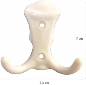 Resim EYM 5 Adet Plastik Pembe Mobilya Dolap Askı Portmanto Askısı 