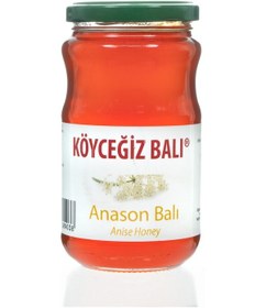 Resim Köyceğiz Balı Anason Balı Cam Kavanoz 450 G 