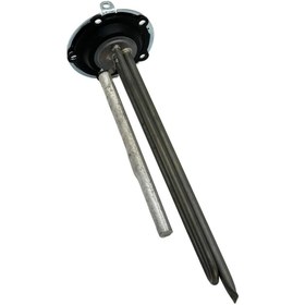 Resim Parmis Beko Uyumlu BKT 500 B Termosifon D4 Titanyum 5 Delikli, Contalı, Flanşlı, Anotlu Termosifon Rezistan 