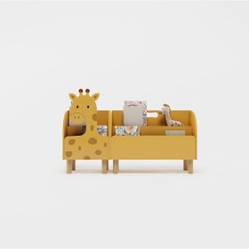 Resim Montessori 2'li Large Zürafa Kitaplık Seti 