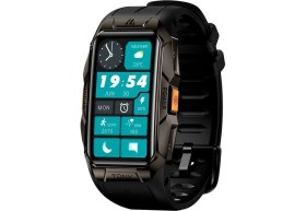 Resim Normadia Sağlam ve Şık Kospet Tank X1 Akıllı Saat, Garantili ve Siyah Renkli 