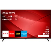 Resim Axen AX55FIL243C-S 55 FRLS UHD WEBOS 55'' 139 Ekran Smart Uydulu LED TV 