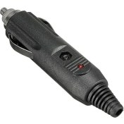 Resim Rob Ada 12V Araç Çakmak Fişi Erkek Sigortalı / Ledli Seyyar Kablo Tip Oto Çakmaklık Erkek Soket 