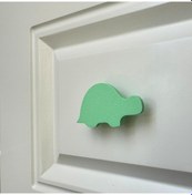 Resim Pomerol Yeşil Kaplumbağa Dolap Kulpu -çocuk Odası, Mutfak Ve Banyo İçin Modern Ve Dayanıklı Mobilya Kulp, Dh 