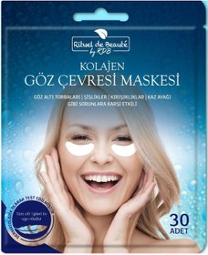 Resim Rituel De Beaute Kolajen Göz Çevresi Maskesi 30'Lu 