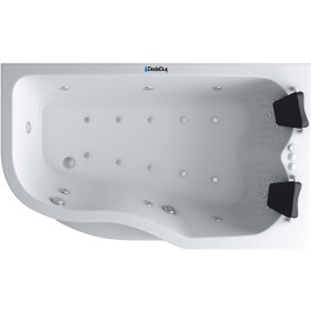 Resim 2 Kişilik Küvet | Jakuzi | Karaburun | Mod - 120x180 / Beyaz / 2 Kişilik 