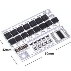 Resim Lityum Batarya Koruma Kartı Devresi 5S 100A 18V 