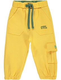 Resim Civil Baby Kargo Cepli Cvl Nakışlı 6-18 Ay Eşofman Altı - Sarı 