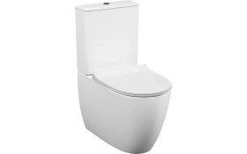 Resim VitrA Sento 5987B003-0092 Rim-ex Duvara Tam Dayalı Klozet, 65 cm, Beyaz 