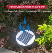 Resim Tongxida Yüksek Kaliteli Güneş Enerjili Yeşil Duş Lambası - Ip65 Su Geçirmez, 2000mah Pil, Otomatik Açma/kapama Yeşil 