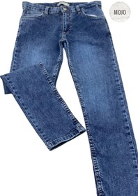 Resim Jack Lions Mojo Unisex Çocuk Boru Paça Likralı Kot Pantolon 2276 Kot Mavi 